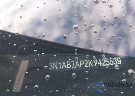 2019 Nissan Sentra Sv z USA, uszkodzony, nr VIN 3N1AB7AP2KY425539